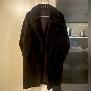 Alo XXS Oversized Sherpa Trench coat
